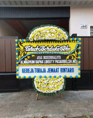 Papan Bunga Duka di Jenangan