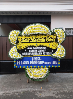 Papan Bunga Duka di Jenangan